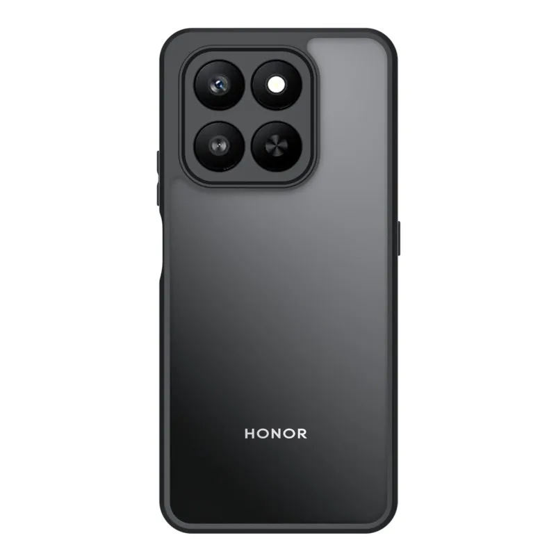 حافظة لهاتف Honor X7d لهاتف Honor X7d حافظة لهاتف Honor X7d حافظة لهاتف Honor X7d 4G 5G بسيطة سوداء غير لامعة مضادة للبصمة