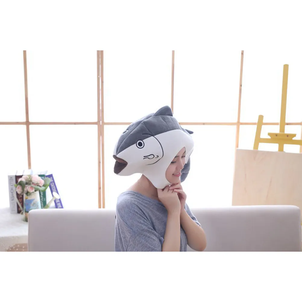 Fish Funny Hat Cartoon Animal Cosplay Headwear Costume Costumes Hats Cute Headbands