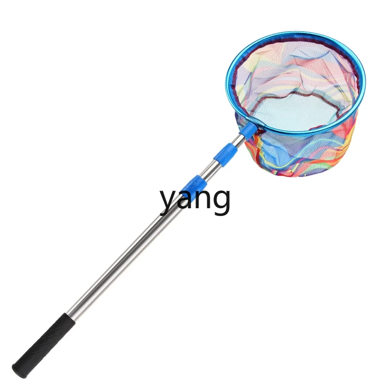 

LH fishing net is strong and super hard outdoor fishing for small fish to catch dragonflies. Retractable copy net