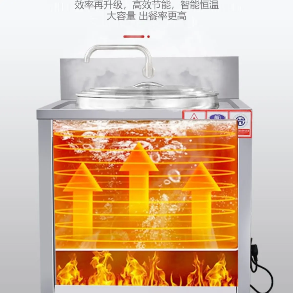 For Square Gas Noodle Boiler Electric Hot Pot Cooker Multifunctional Energy Saving Stove