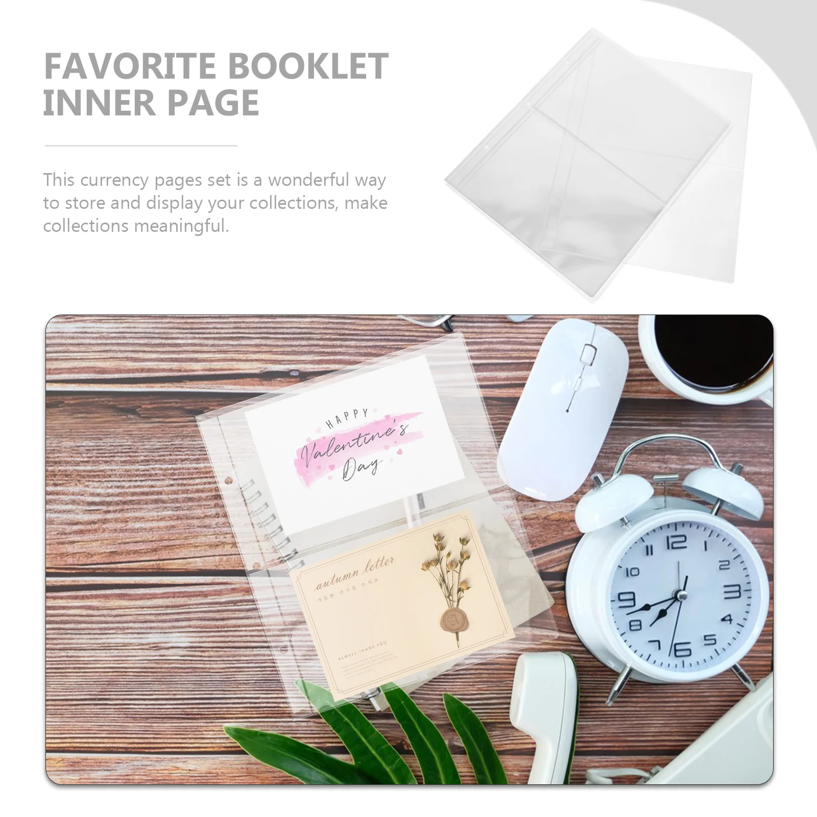 1 Bag Of Paper Money Holders Clear Banknote Sleeve Bags For Currency Collection Album Pages Transparent Storage For World