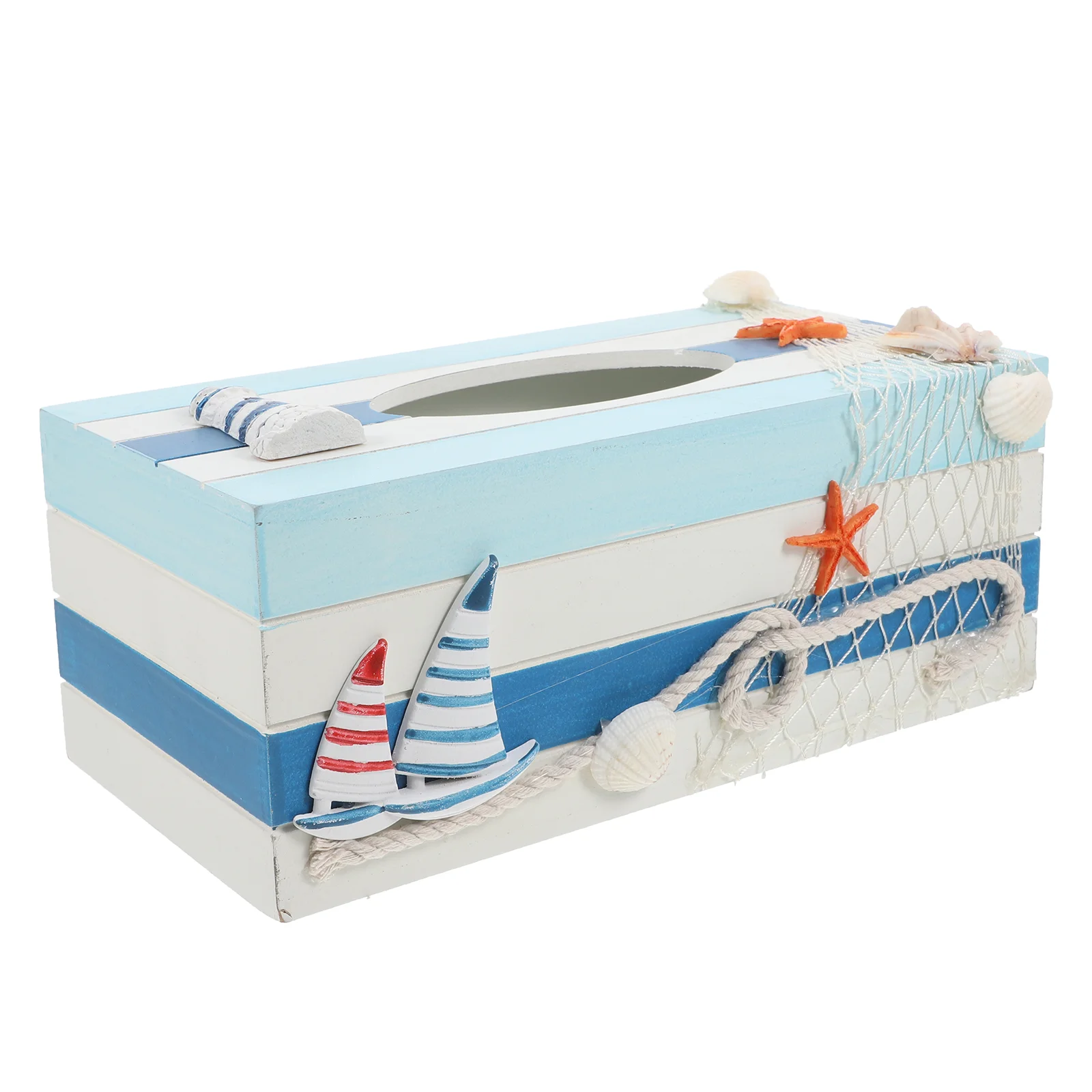 

Tissue Case Container House Decorations for Home Storage Boxes Holder with Cover