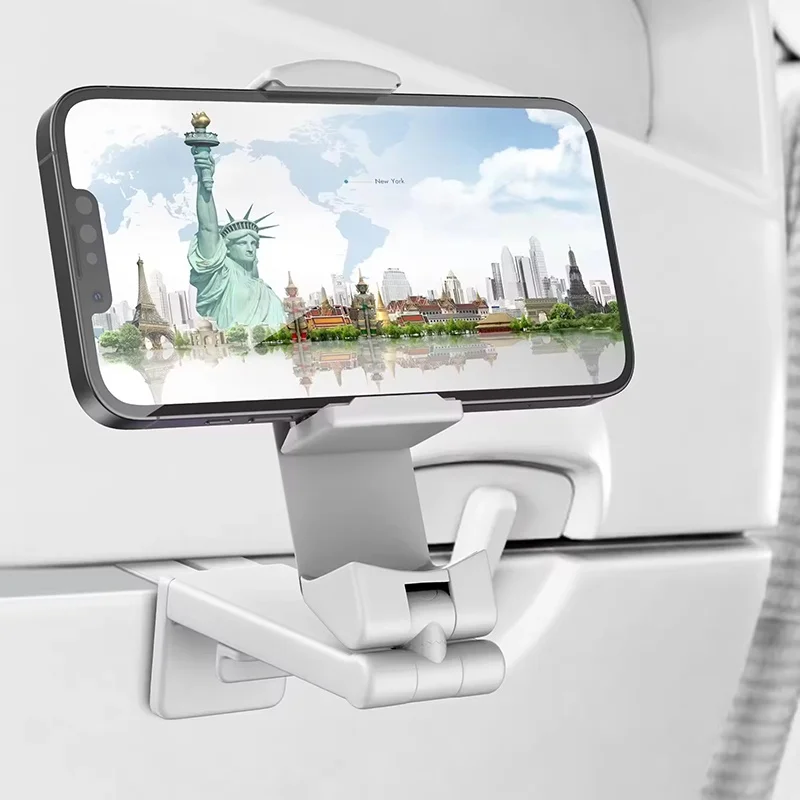 

Multi-Functional Lazy Phone Holder 360 Degree Rotating Foldable Airplane Travel Stand Car Desktop Bracket For iPhone Huawei Oppo