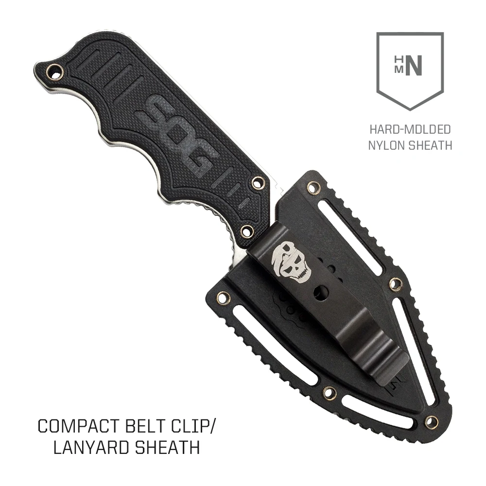 SOG INSTINCT Portable Tactical Knife Cutter EDC Mini Pocket Hand Tools Outdoor Survival Knives Daily Camping Equipment-NB1012-CP