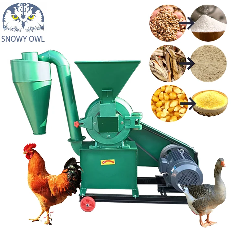 Corn Feed Mill Machine Wheat Maize Small Sorghum Flour Mill Machine