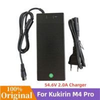 Original Kugoo kirin M4/M4 Pro Battery Charger Electric Scooter 54.6V 2.0A Kugookirin Lithium Charger Replacement Accessories