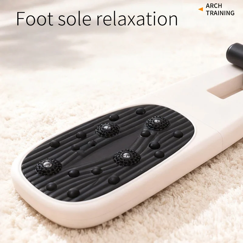 

Adjustable Lightweight Durable ABS Foot Arch Trainer Support for Fitness Exercise Flat Correction Grip Plantar Stretching
