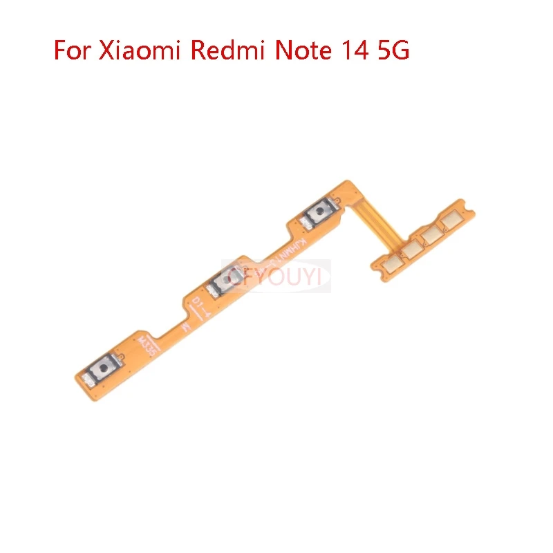 

1PcsFor Xiaomi Redmi Note 14 Pro Pro+ 5G Power Button & Volume Button Flex Cable