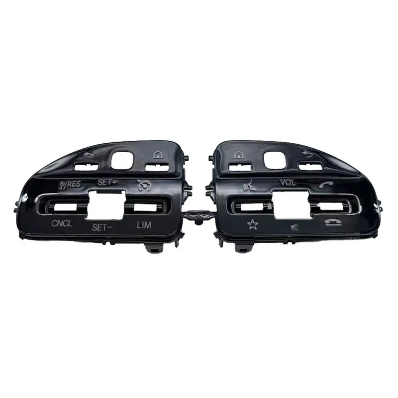 For Mercedes AMG A177 B247 C205 E213 Car Multi-Function Steering Wheel Button Cover-T61C