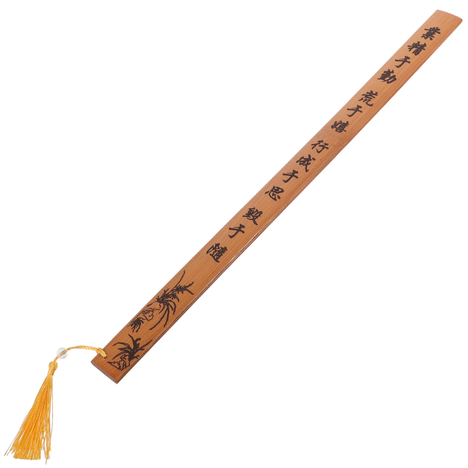 Ruler Lettering Woodworking Measuring Rulers Drawing Kids Chinese Style Multi-function Students Office