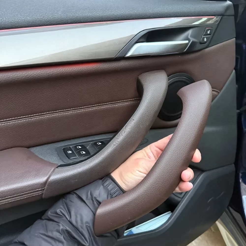 LHD RHD Upgraded Interior Left Right Door Pull Handle Outer Cover Trim Replacement For BMW X1 X2 F48 F49 F39 2016-2020