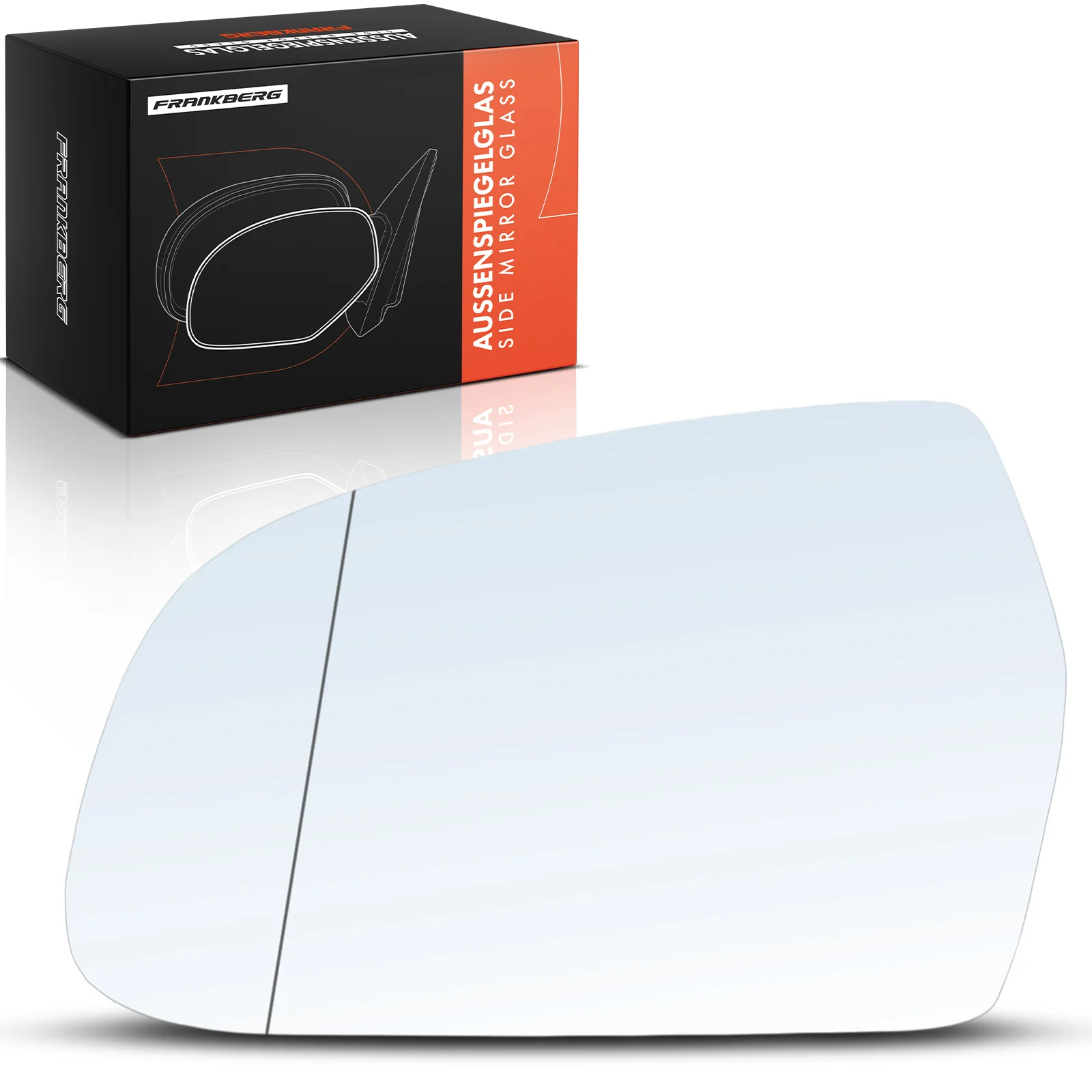 Frankberg 1x Spiegelglas Außenspiegel Links für Audi A3 Sportback A4 Avant A5 Cabriolet 8K0857535F
