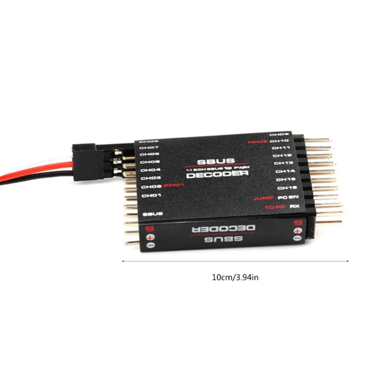 SBUS para 16CH PWM Conversor para Futaba Laranja Frsky, Suporta Decodificadores, Suporte PPM em Dois Sentidos, Decodificador