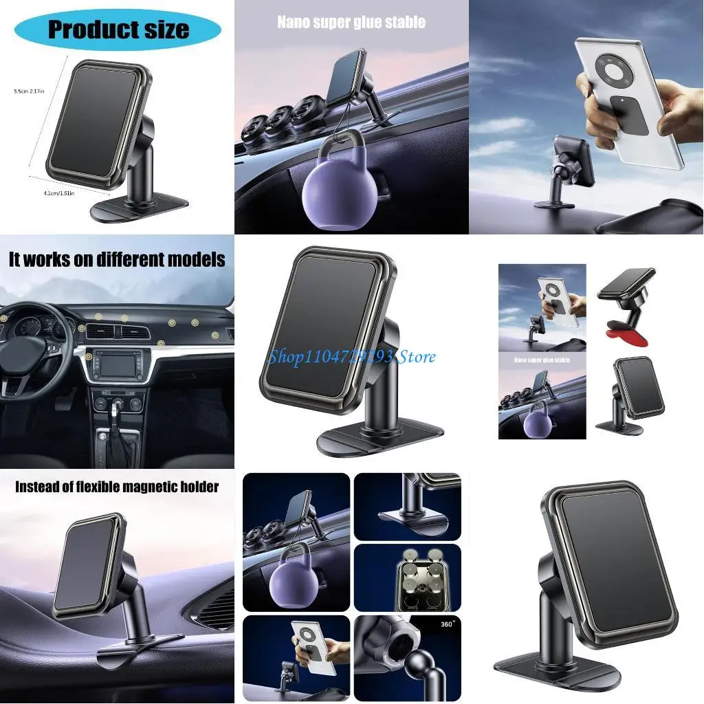 

Y2GD универсальный магнитный автомобильный держатель для телефона, вращающийся на 360 градусов приборной панели, крепление для