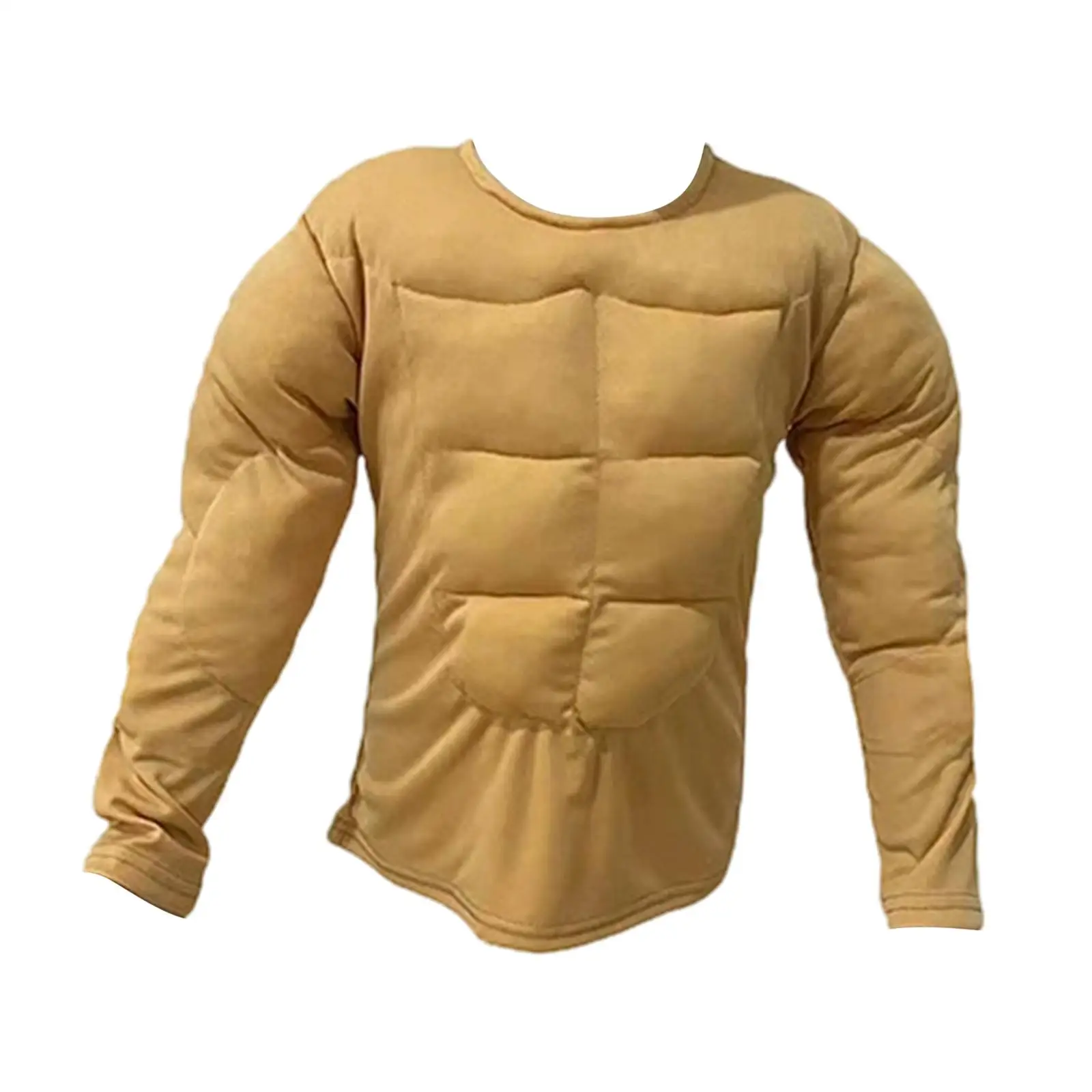 

Мужской костюм-футболка с мускулистым эффектом, креативный декоративный костюм на Хэллоуин для ролевых игр