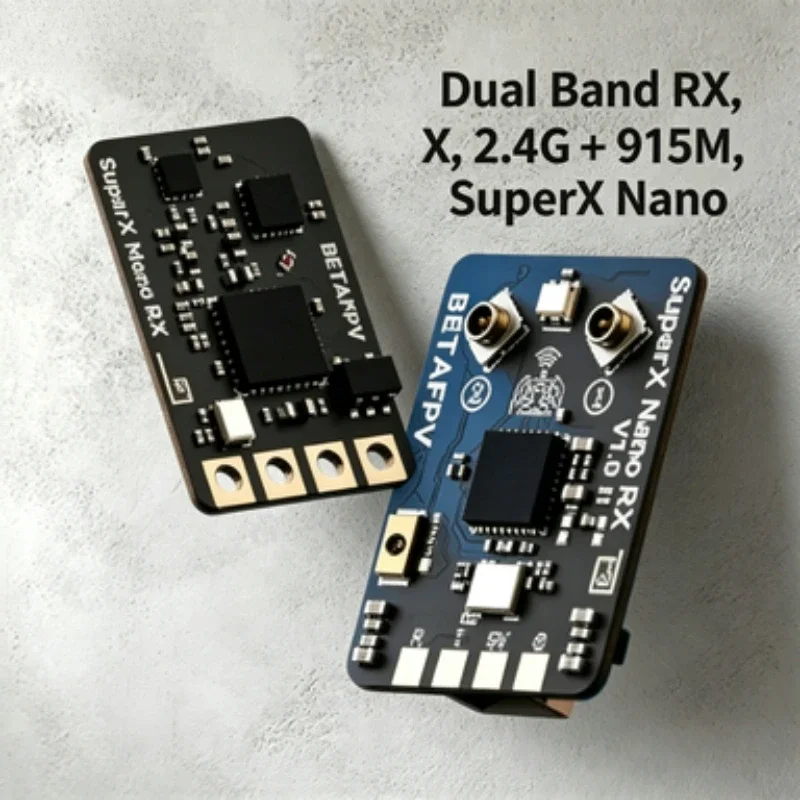 

BETAFPV SuperX ELRS 2.4G+915M Nano Receiver Dual Band ExpressLRS RX Module For FPV Racing Drone RC Quadcopter Parts