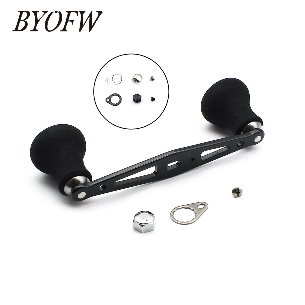 BYOFW Stainless Steel Powerful Baitcasting Fishing Reel Handle Long Rocker Parts Drag Baster For Abu Garcia Daiwa Low Profile