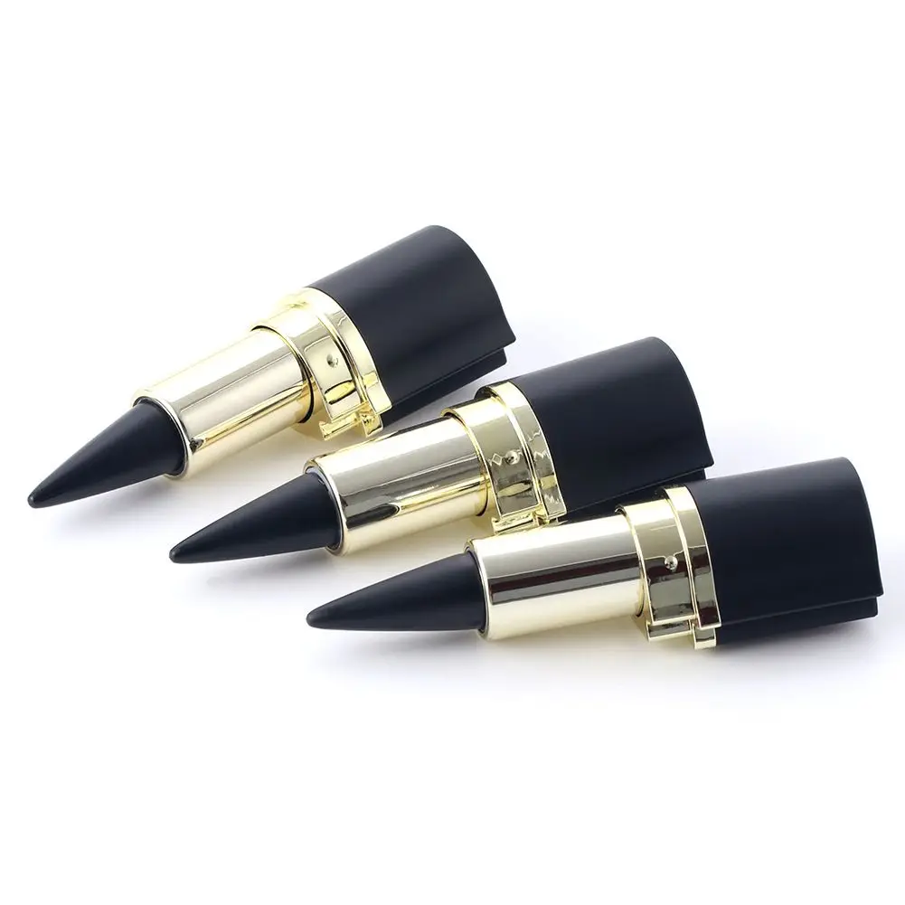 Ultra Long-Lasting Eyeliner Single Tip Black Solid Eyeliner Pencil Natural Intense Matte Quick-Dry