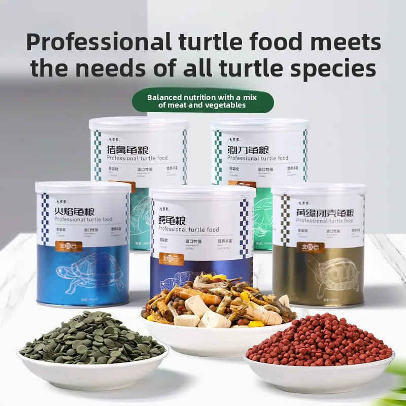 

Run Around Floating Turtle Food for Multiple Species - Balanced Nutrition for Razorback, Red Eared Slider & Aquatic Turtles