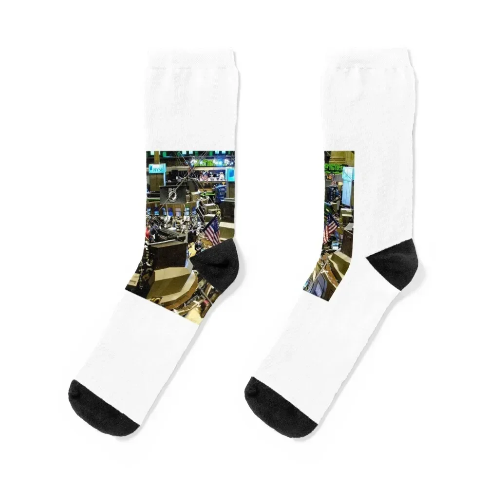 New York stock exchange (T362/0353) Socks Running professional running Male Socks Women's