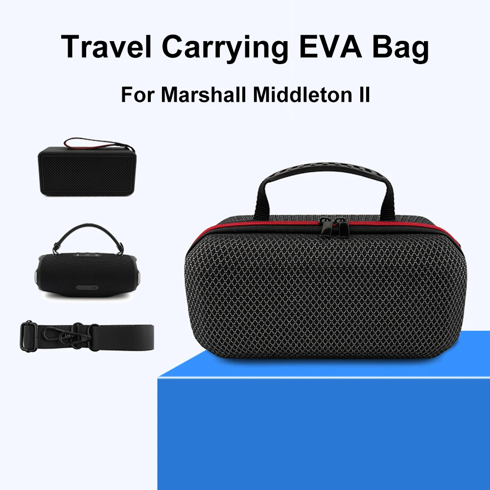 Sac de transport EVA pour haut-parleurs sans fil Marshall Middleton II, sac de rangement Portable anti-rayures pour JBL Charge 6