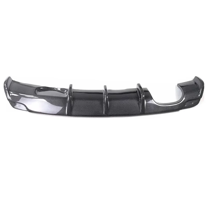 For 2009-2015 Audi A1 high-quality carbon fiber car rear bumper lip rear spoiler diffuser protective cover (only 2 doors) - view 6