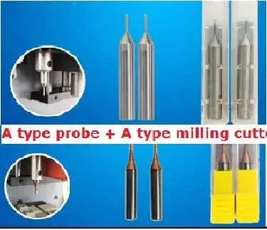 Best Quality A type probe + A type milling cutter For Key Cutting Machine Sec-E9 key machine