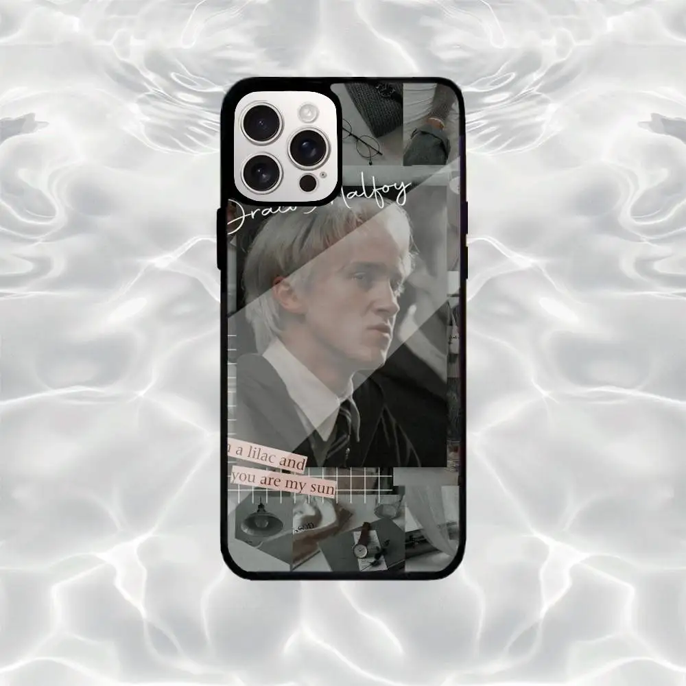حافظة هاتف ممثل D-Draco Malfoy لهاتف iPhone17,16,15,14,13,12,11 Plus، Pro Max شحن لاسلكي مغناطيسي Magsafe #3