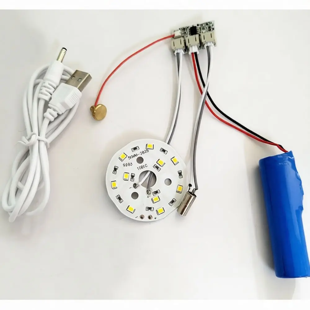 5V LED Light Source Module USB Powered White Warm RGB Colors Dimmable Panel For DIY Tabletop Lighting Customization