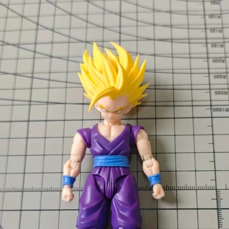Dragon Ball Third Party KO Version, Dragon Ball Z SHF, Non Original, AH008 SSJ2 Son Gohan Head Sculpture, Only Head Sculpture view 5