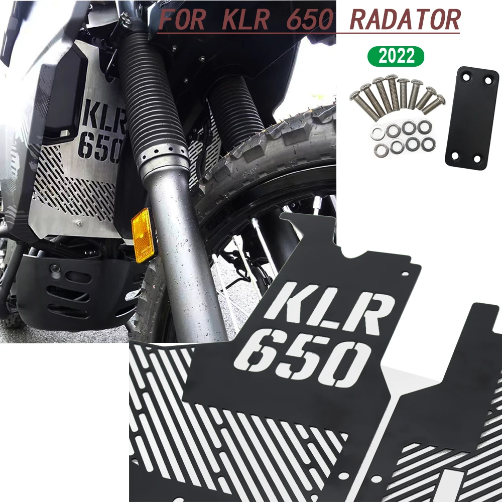 

For KLR650 KLR 650 2022 Grille Cover Radiator Protective Grill Guard Cover