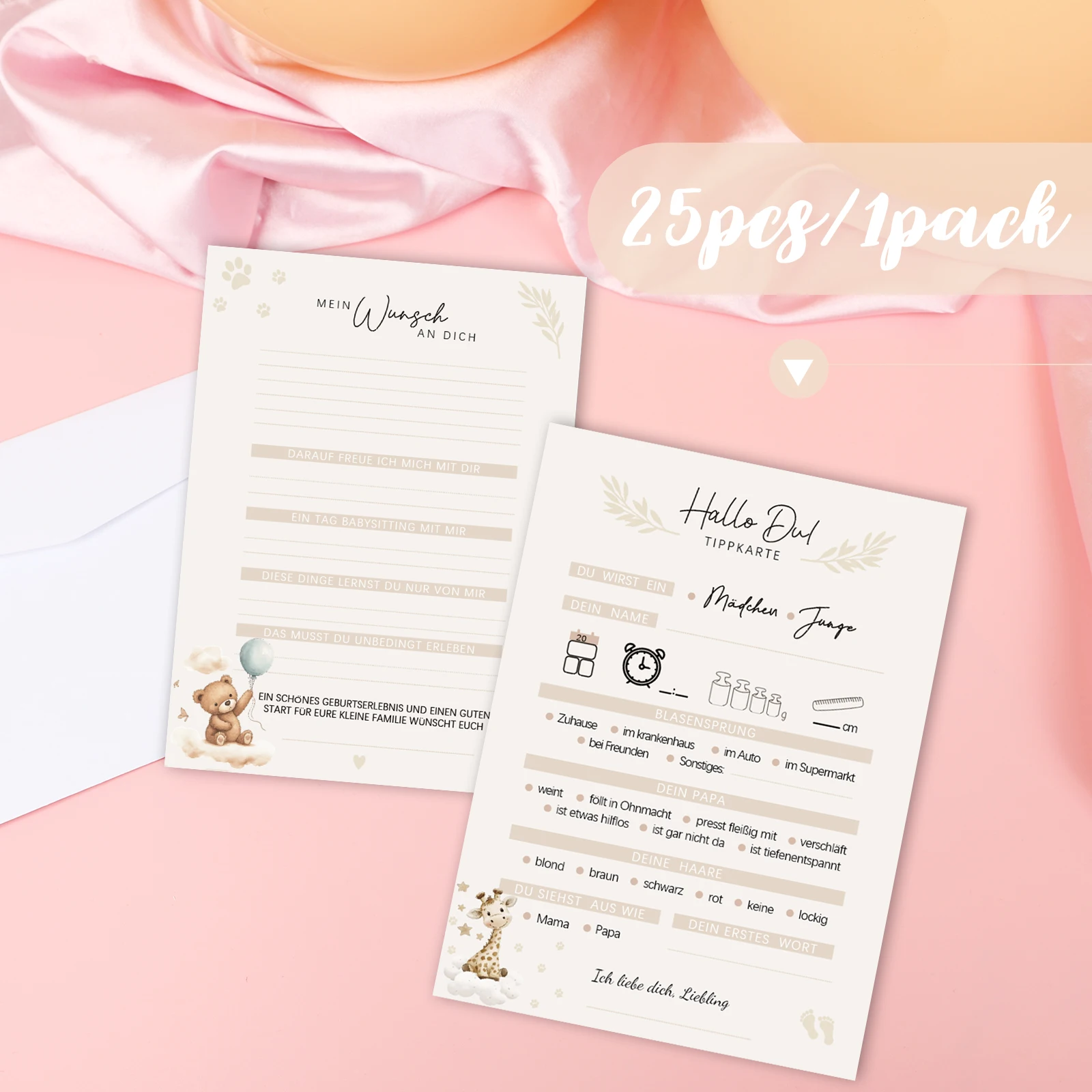 25Pcs Shower Guessi… - image