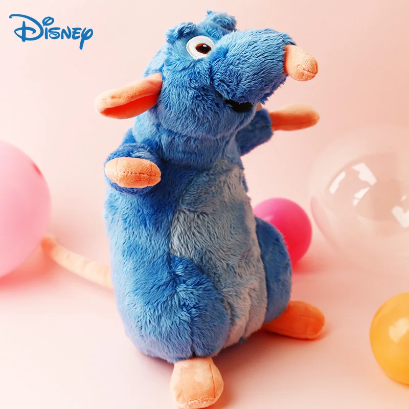 Boneka Tikus Ratatouille Disney Remy Kawaii 30cm, Mainan Boneka Hewan, Figur Dekorasi Kamar, Barang Anime, Hadiah Natal untuk Anak-anak