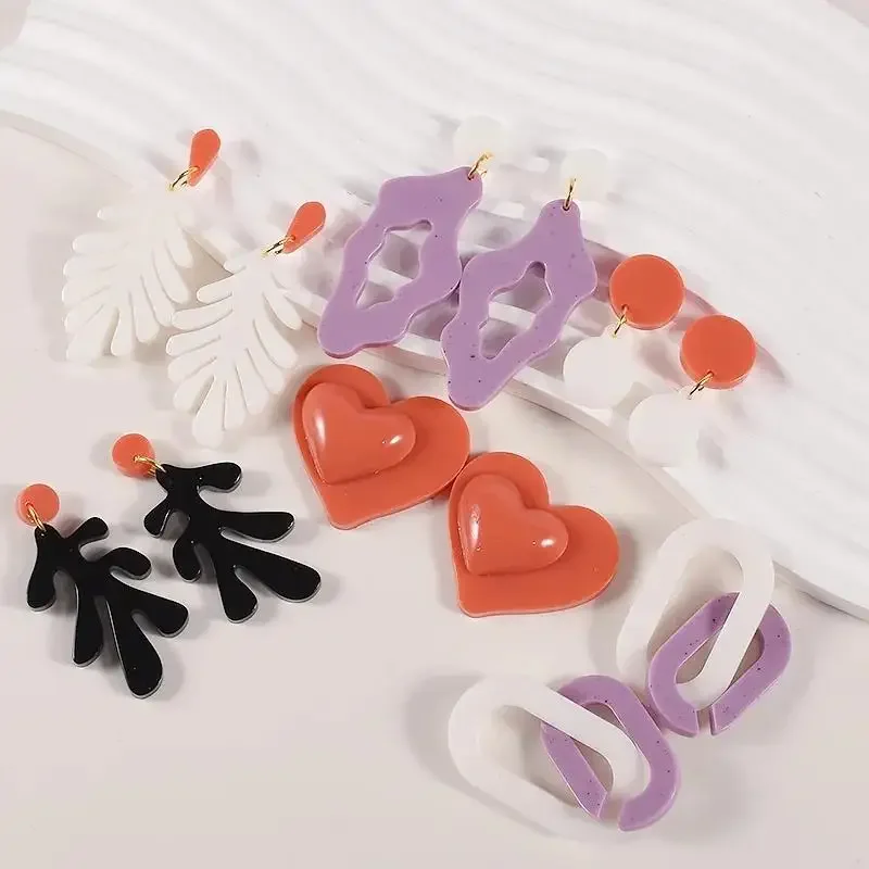 

Силиконовая форма для геометрических подвесок-серег, для изготовления украшений из УФ-эпоксидной смолы, инструменты для рукоделия, для создания ожерелий, брелоков и изделий ручной работы