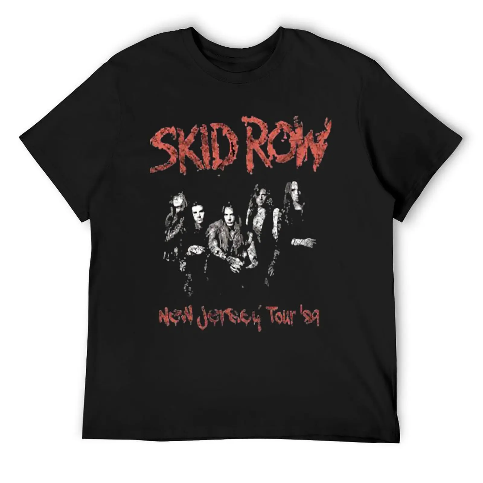 

Skid Row Rock Punk Sleaze Heavy Meta Legend Band T-Shirt blanks rapper graphic tees aesthetic clothes cute clothes men clothing