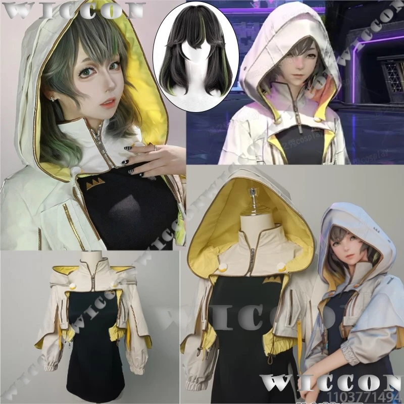 

Сфеновая королева игры FF14 косплей женский новый костюм сексуальный костюм женское белое пальто черное платье праздничное платье для девочек Хэллоуин по индивидуальному заказу