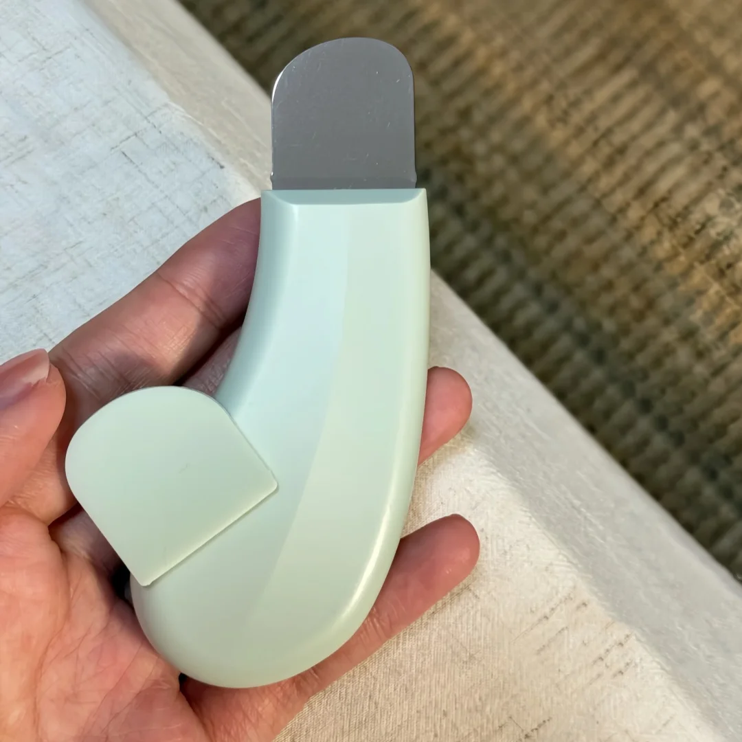 Nieuwe handmatige comedondrukkerspatel, gezichtsporiereinigingshulpmiddel voor mee-eters en acne, draagbare huidschraper