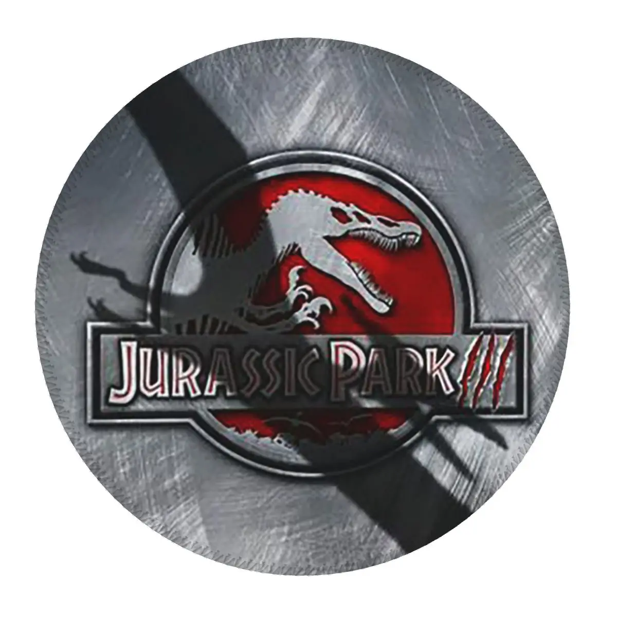 

Jurassic Park Dinosaur Print Round Mouse Pad Computer Keyboard Mouse Mat Gaming Laptop Desk Mat Office Table Mats