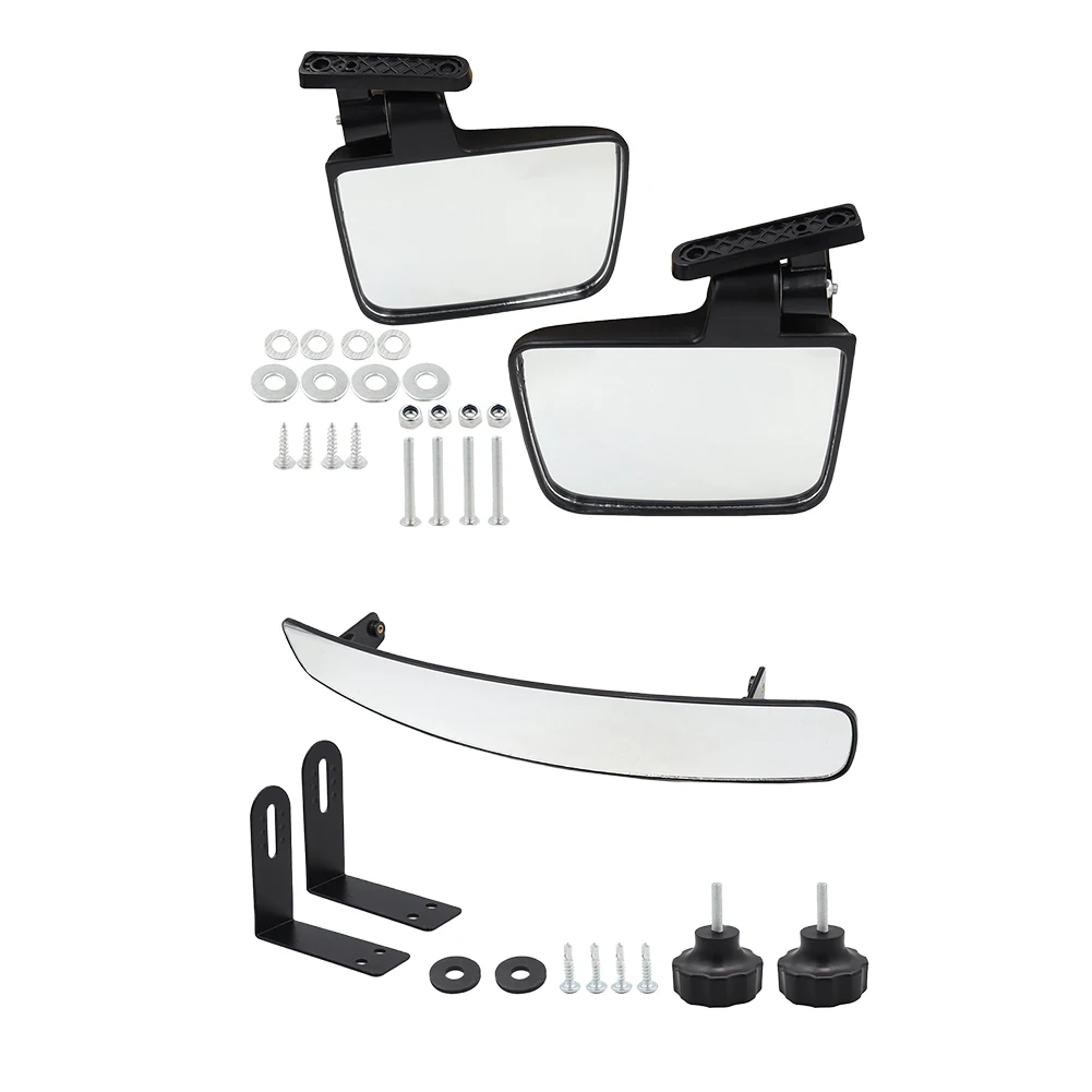 

Golf Cart Side View Mirror Folding Rear View Mirror Convex Golf Cart Mirror for Golf Carts Club Car for Yamaha EZGO Zone Carts