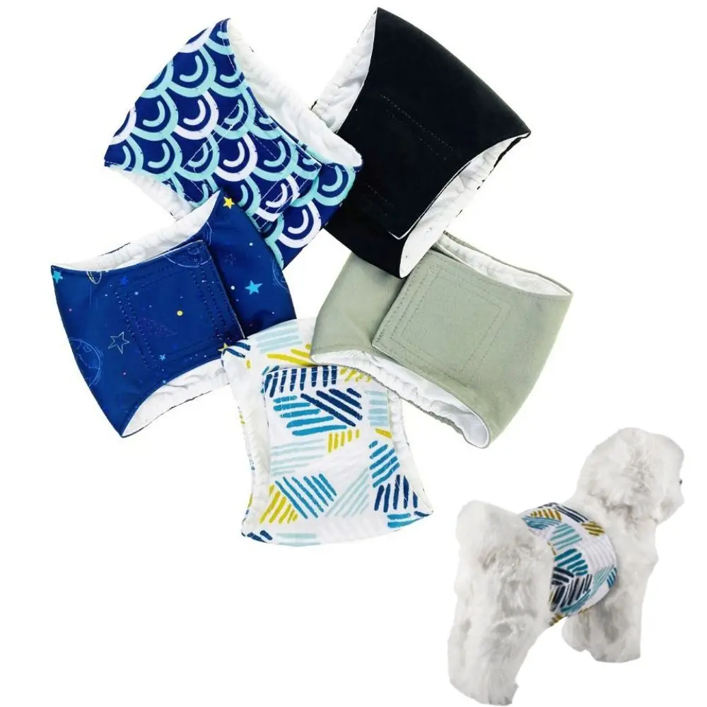 

Belly Band Male Dog Physiological Pants Sanitary Anti-harassment Dog Diaper Shorts Reusable Hand Wrap Pet Underwear Chihuahua