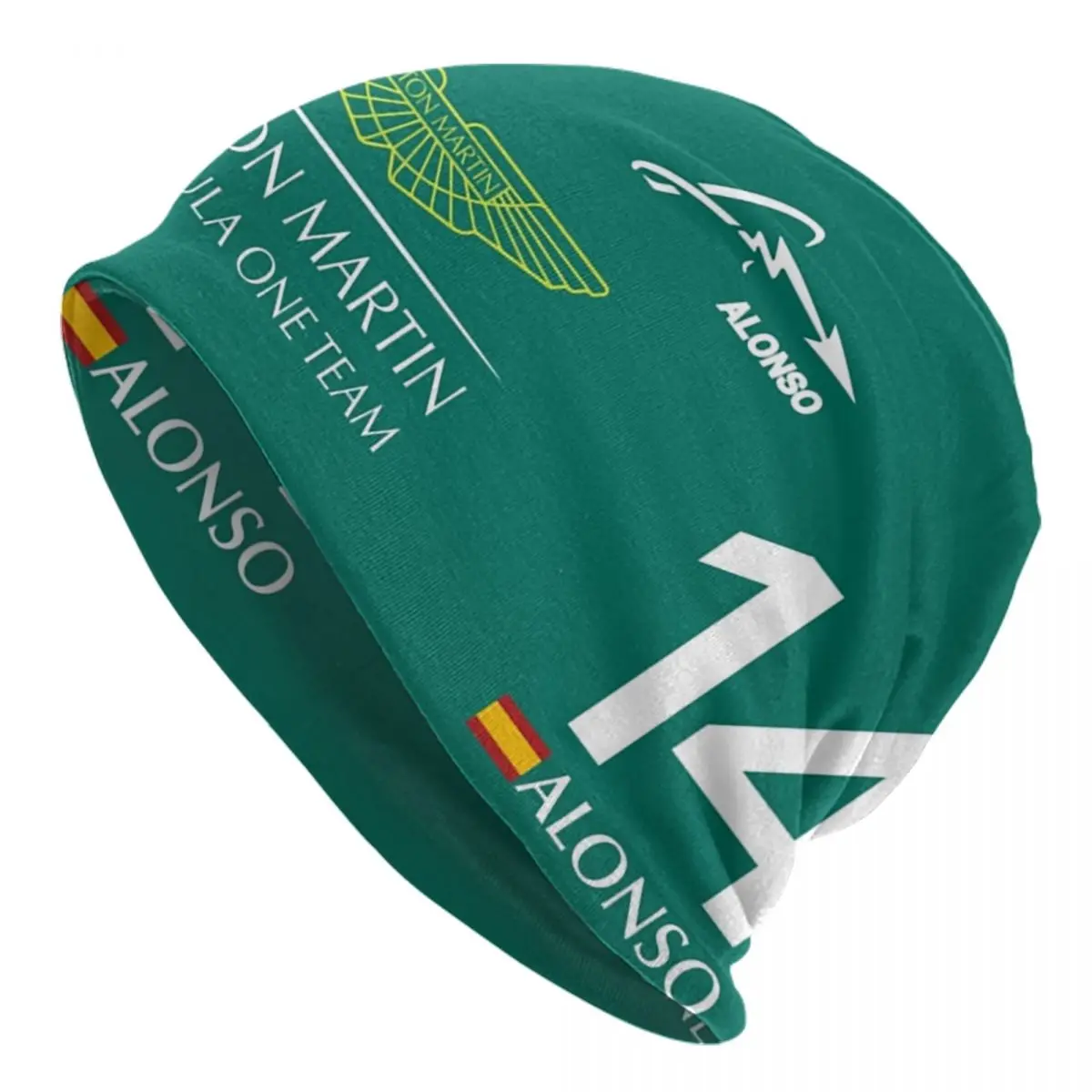 Racing Driver Aston Martins Bonnet Hats Hip Hop Knit Hat For Women Men Winter Warm Skullies Beanies Caps