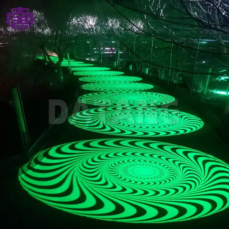Ip65 Interactive Projection Projector Light For Shopping Malls Plazas And Christmas Displays