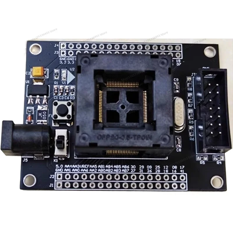 For TMS320F28035 LQFP80 IC Test Block Programmer for Production Type