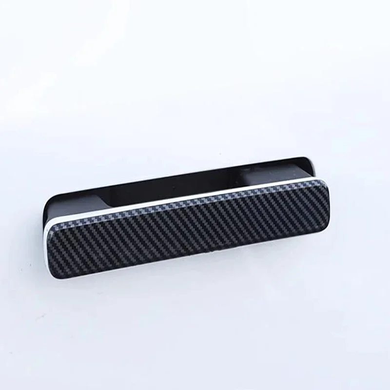 For Changan UNIK UNI-K 2021 2022 2023 ABS Carbon Fiber Side Door Handle Cover Trim Decoration Frame Covers Stickers Accessories