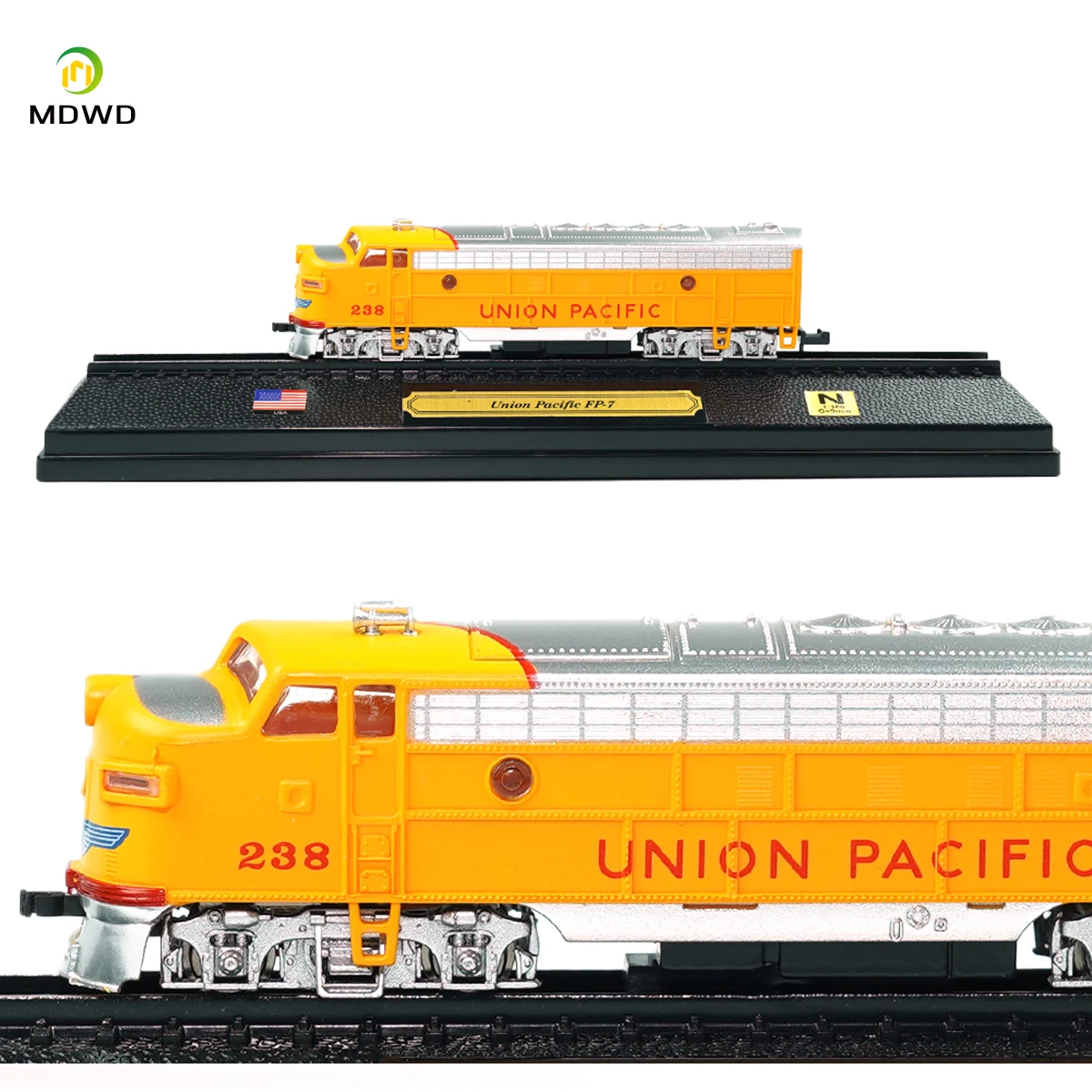 Diecast N Schaal 1/160 GP-20 NYS & W/FP-7/BR-182 Statische Diesel Locomotief Trein Model Zand tafel Diy Speelgoed Collectie Display Gift