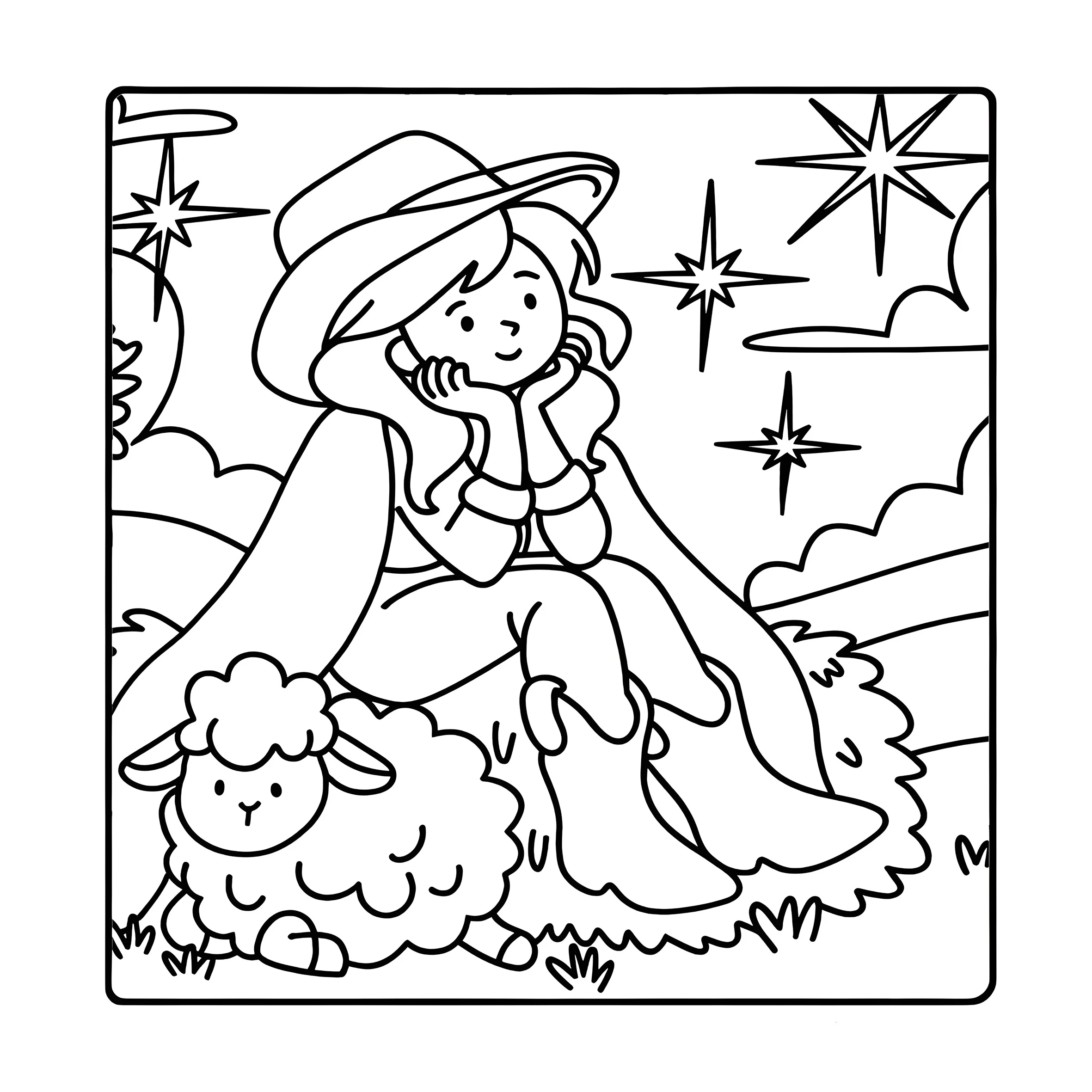 Country Life | 15+ Free Printable Coloring Pages, image size:2362x2362