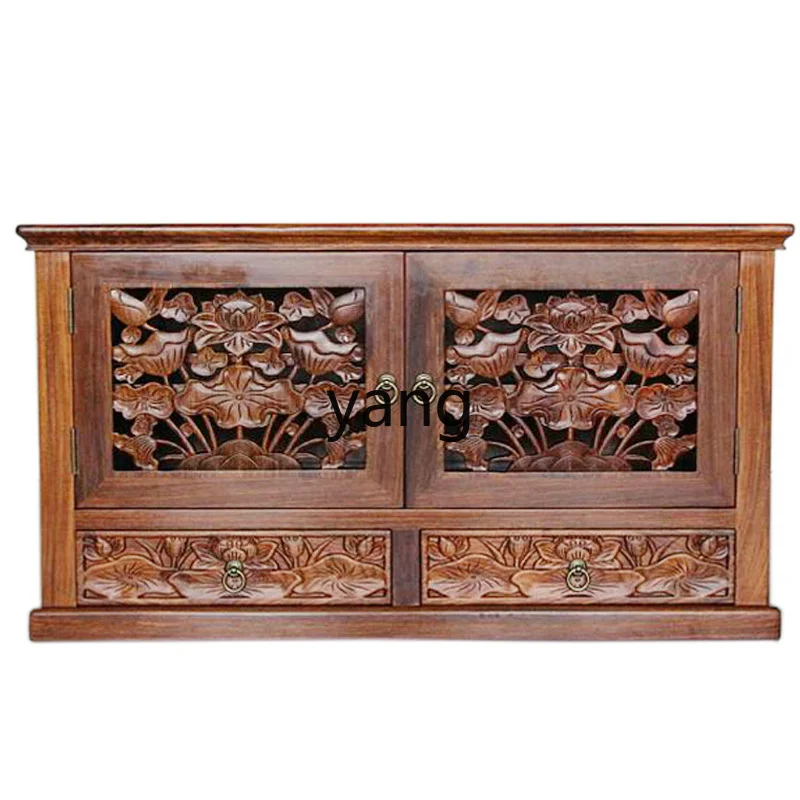 

L'm'm mahogany TV cabinet with hedgehog red sandalwood rosewood small apartment TV cabinet