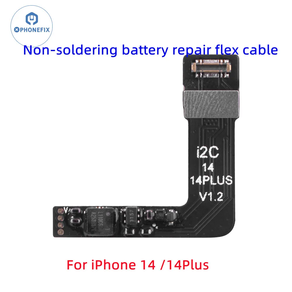 i2C Battery Replacement Flex No need Programmer For iPhone 11 12 13 14 Pro Max SE3 Warning Removal Replace BMS Flex Cable Kit