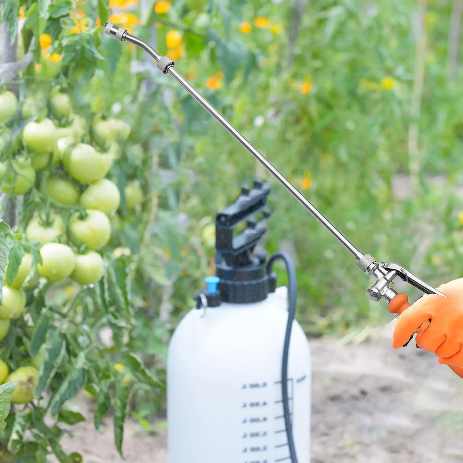 Sprayer Wand for Garden Hose Replacement Indoor Outdoor Lawn Connection Hanging