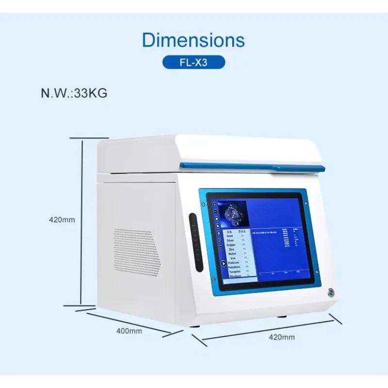 New Portable XRF Metal Analyzer High Accuracy Gold Precious Metal Tester For Purity And Density Inspection Testing Equipment
